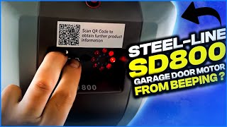 111 How to stop your Steelline SD800 garage door motor from beeping [upl. by Duahsar]