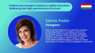 Positive psychological aspects of gifted education Wellbeing and high performance at school [upl. by Ennayoj377]