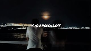 IF YOU NEVER LEFT  BLINK182  SLOWEDREVERB [upl. by Atileda895]