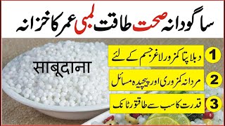 ساگودانہ صحت اور طاقت کا قدرتی خزانہ ● Sago 10 Amazing benefits ● Sagodana pakany ka khas tarika [upl. by Eddie344]