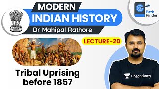 L20 Tribal Revolts Before 1857 l Santhal Revolt l Modern Indian History  UPSC CSE 2021 [upl. by Weinshienk881]