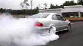 Mercedes KLEEMANN CLK55 burnout [upl. by Iphigeniah]