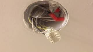 Replacing The FireX 1201182 Smoke Detector With The Kidde I4618 [upl. by Diaz]