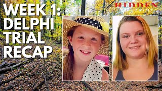 DELPHI MURDERS Week 1 Trial Recap amp Updates  Indiana vs Richard Allen [upl. by Elenahc]