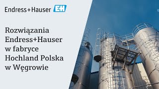 Rozwiązania EndressHauser w fabryce Hochland Polska w Węgrowie [upl. by Telfer]