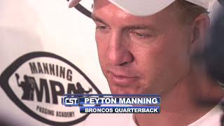 Manning Passing Camp 2012 [upl. by Ateekan]