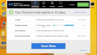 Remove malware adware PUPs with Malwarebytes Antimalware [upl. by Niwdla]