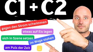 Muttersprachler benutzen diese Redewendungen  C1  C2 [upl. by Amahcen]