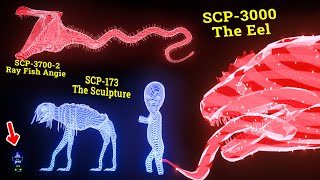 Terrifying SCP Horror Monsters SCPFoundation 【3D Hologram】 [upl. by Ayhdnas]