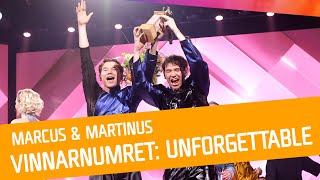 VINNARNUMRET REPRIS Marcus amp Martinus  Unforgettable [upl. by Latsyc769]