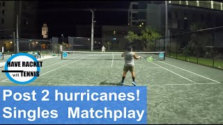 Post Hurricane Helene  Milton  Singles Matchplay [upl. by Aelak]