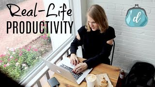 5 SECRETS TO PRODUCTIVITY 💙 Realistic Organization with Do It On A Dime [upl. by Siro419]