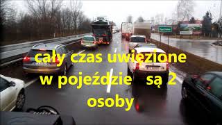 Korytarz Życia Dojazd do wypadku OSP Kostrzyn [upl. by Dett]