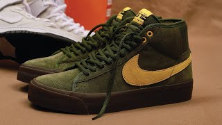 NikeSB AntiHero Skateboards  Blazer and Dunk High Comparison [upl. by Katti373]