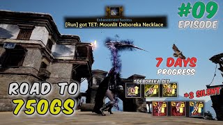 Almost 740 GS Deboreka Set Enhancing PvP Grinding  Road To 750 GS EP 9  Black Desert Online [upl. by Suicul971]