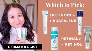 How to Pick the Right Retinoid for You  Dermatologist Guide [upl. by Dyraj]