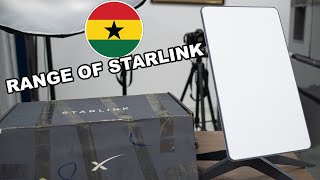 The range of Starlink in Ghana and how to extend it [upl. by Sivartal]