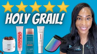 MY TOP 5 HOLY GRAIL PRODUCTS FOR HYPERPIGMENTATION [upl. by Bellamy147]