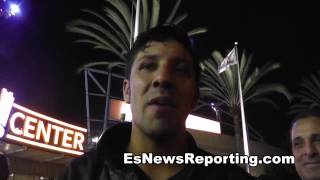 john molina jr seconds after his fight vs lucas matthysse EsNews Boxing [upl. by Thibault]