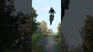 Kawasaki KX500 2Stroke 1990 Dirt Bike Soundcheck amp Jumps shorts [upl. by Repsag603]