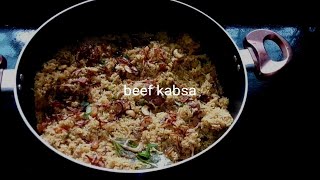 Beef kabsahow to make beef kabsaNellyadi kitchen 🤞 [upl. by Airahcaz]