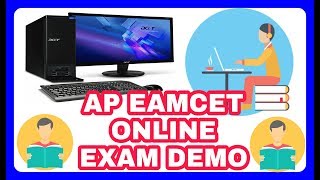 AP EAMCET ONLINE EXAM DEMO VIDEO ONLINE MOCK TEST how to write eamcet online exam [upl. by Gusba]