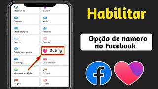 Como ativar a opção de namoro do Facebook no perfil do Facebook  Corrigir a opção de namoro [upl. by Elayor647]