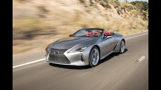 24 Lexus LC 500 Convertible review by Mark Savage and Paul Daniel [upl. by Hcahsem137]