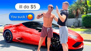 Low Balling FB Marketplace but arriving in a Lamborghini [upl. by Hras]