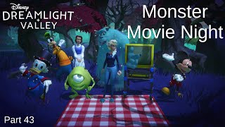 GERMS ABOUND THE GREAT GATHERING amp MONSTER MOVIE NIGHT  Lets Play Disney DreamlightValleyPART43 [upl. by Aticilef435]