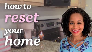 How to Reset your House  Clean my NotAesthetic Home with Me [upl. by Aissela829]