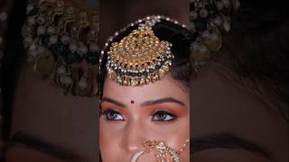 Sajni ♥️ Mesmerizing Bridal Makeup Look Punam From Vivah Movie Vibes fyp shorts ytshorts vivah [upl. by Izy579]