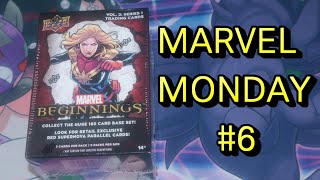 Marvel Beginnings Vol 2 S1 Blaster Box  Marvel Monday 6 [upl. by Aroved]