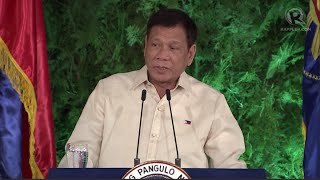 President Rodrigo Dutertes inaugural speech [upl. by Nylarac]