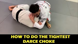 How To Do The Tightest Darce Choke by Edwin Najmi [upl. by Blackwell]