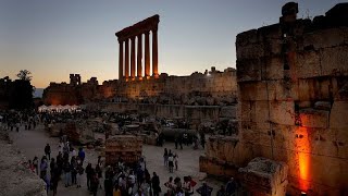 Israeli airstrikes hit Lebanese city of Baalbek home to UNESCO World Heritage Site [upl. by Howell]