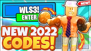 2022 ALL NEW SECRET OP CODES In Roblox Weight Lifting Simulator 3 [upl. by Netsrek291]