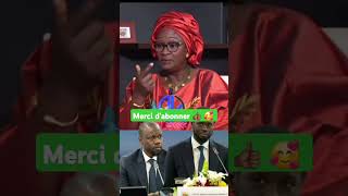 Mme le Ministre Yacine Fall sur la RTS 1 senegal sonko [upl. by Ardnassac]