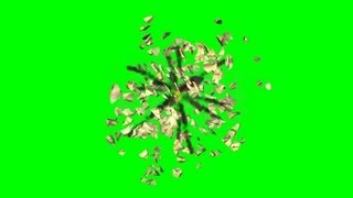 green screen effect  planet explosion [upl. by Aicatan]