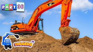 Diggers For Kids 🦺 Mining Excavators Dump Trucks Demolition amp MORE [upl. by Greene]