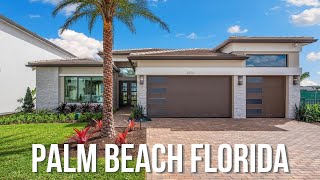 4 Bedroom  Model Home Tour in Palm Beach Gardens amp Boca Raton FL  Apex Avenir amp Lotus Edge [upl. by Daub]