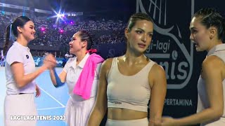 Luna Maya amp Nia Ramadhani vs Nagita Slavina amp Gege Elisa  Full Highlights LAGI LAGI TENIS 2023 [upl. by Kirstyn879]