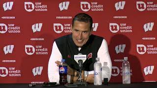 Luke Fickell PostGame Media Conference  Wisconsin Football vs Western Michigan  Aug 30 2024 [upl. by Triley]