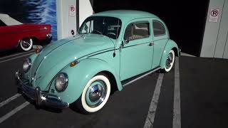 1963 VW Beetle test drive at Laguna Classic Cars [upl. by Alilak343]