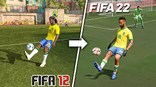 FIFA 11  FIFA 22 Practice Arena Evolution [upl. by Roe]