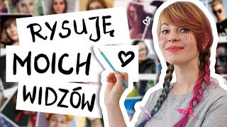 TAK WYGLĄDACIE  rysuję moich widzów ♥️ [upl. by Akers]