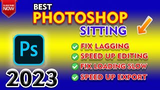 How to speed up photoshop  Photoshop lagging fix  Photoshop slow problem fix [upl. by Etteragram]