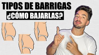 TIPOS de BARRIGAS y CÓMO BAJARLA  Detecta la tuya¡¡ [upl. by Av993]