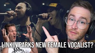 LINKIN PARKs new female vocalist Mike Shinoda Already Over Sessions quotBleed it Outquot Reaction [upl. by Apoor]