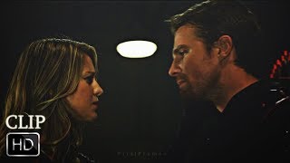 Arrow 6x08 quotDarkArrow amp OverGirlquot Kiss Scene HD [upl. by Spitzer]